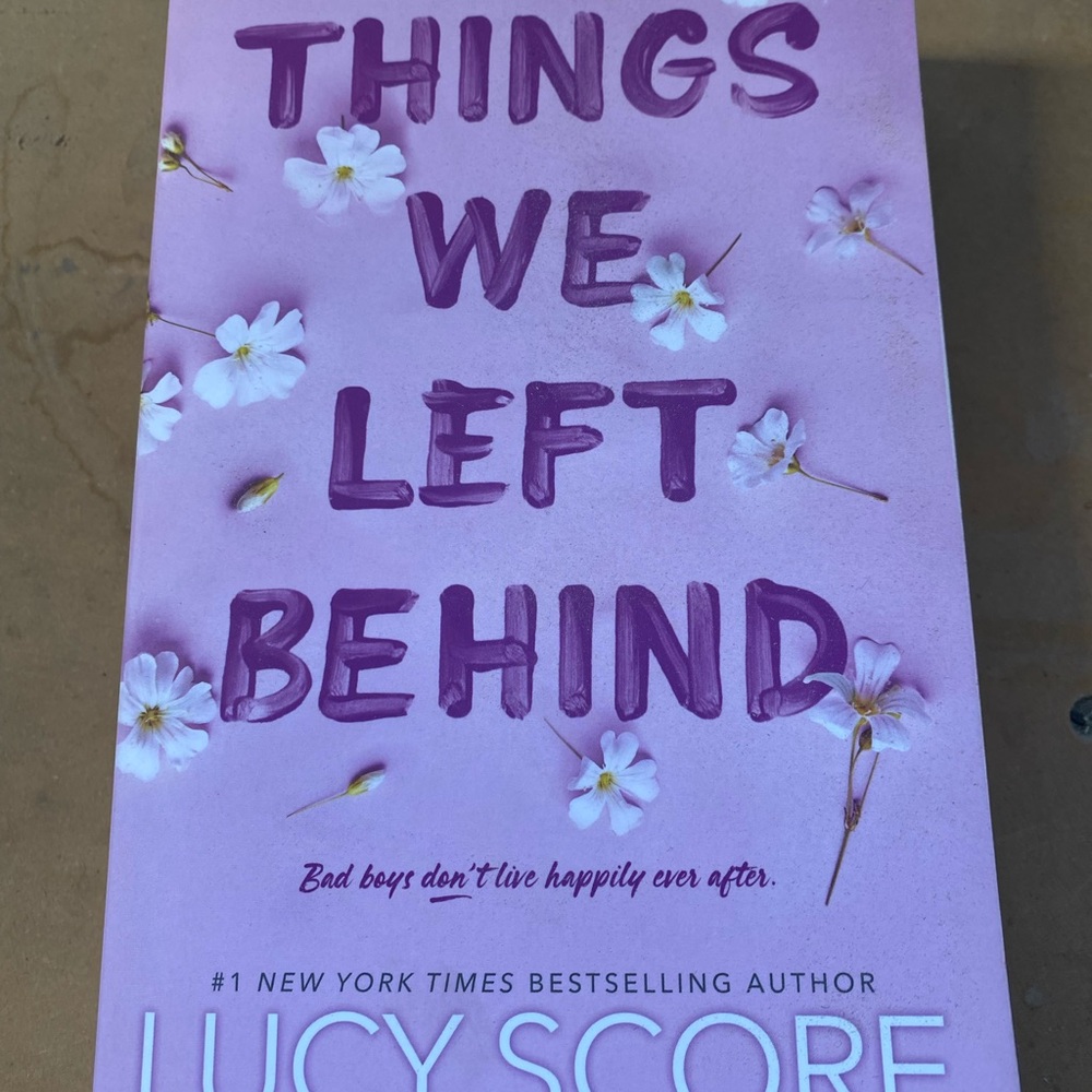 Pink 'Things We Left Behind' Book